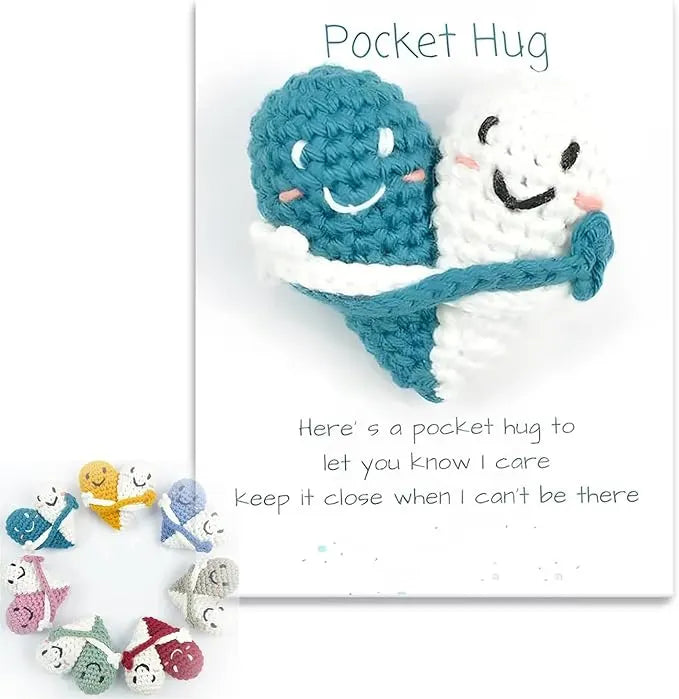 🔥LAST DAY 50% OFF -Crochet Pocket Hearts🧡
