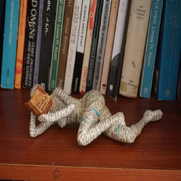Reading woman