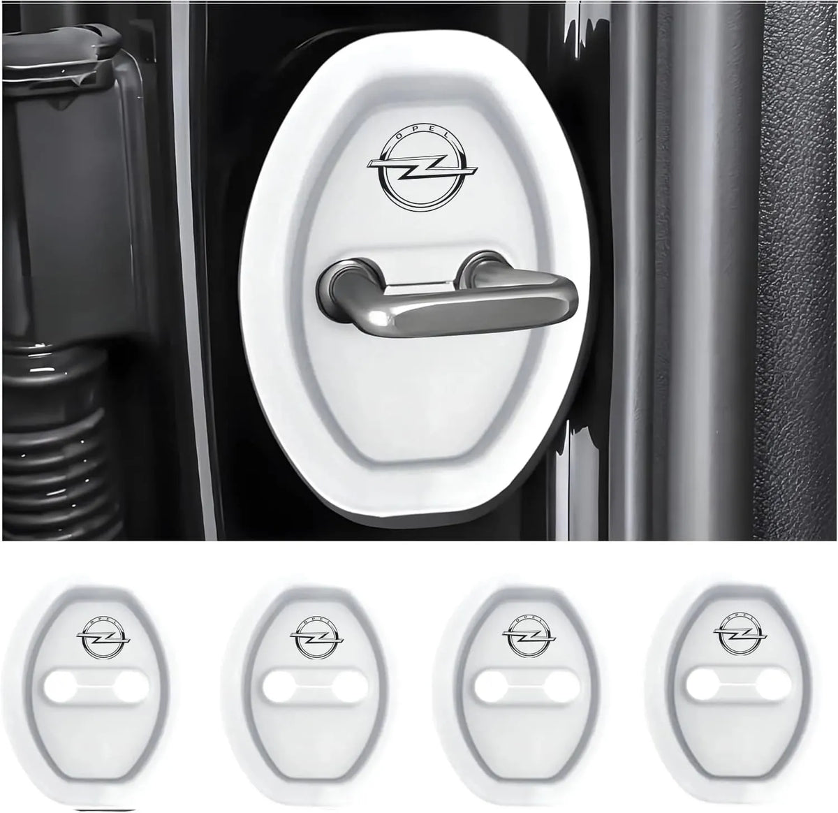 Eptchn Universal Silicone Car Door Covers Protector (4 PACK)