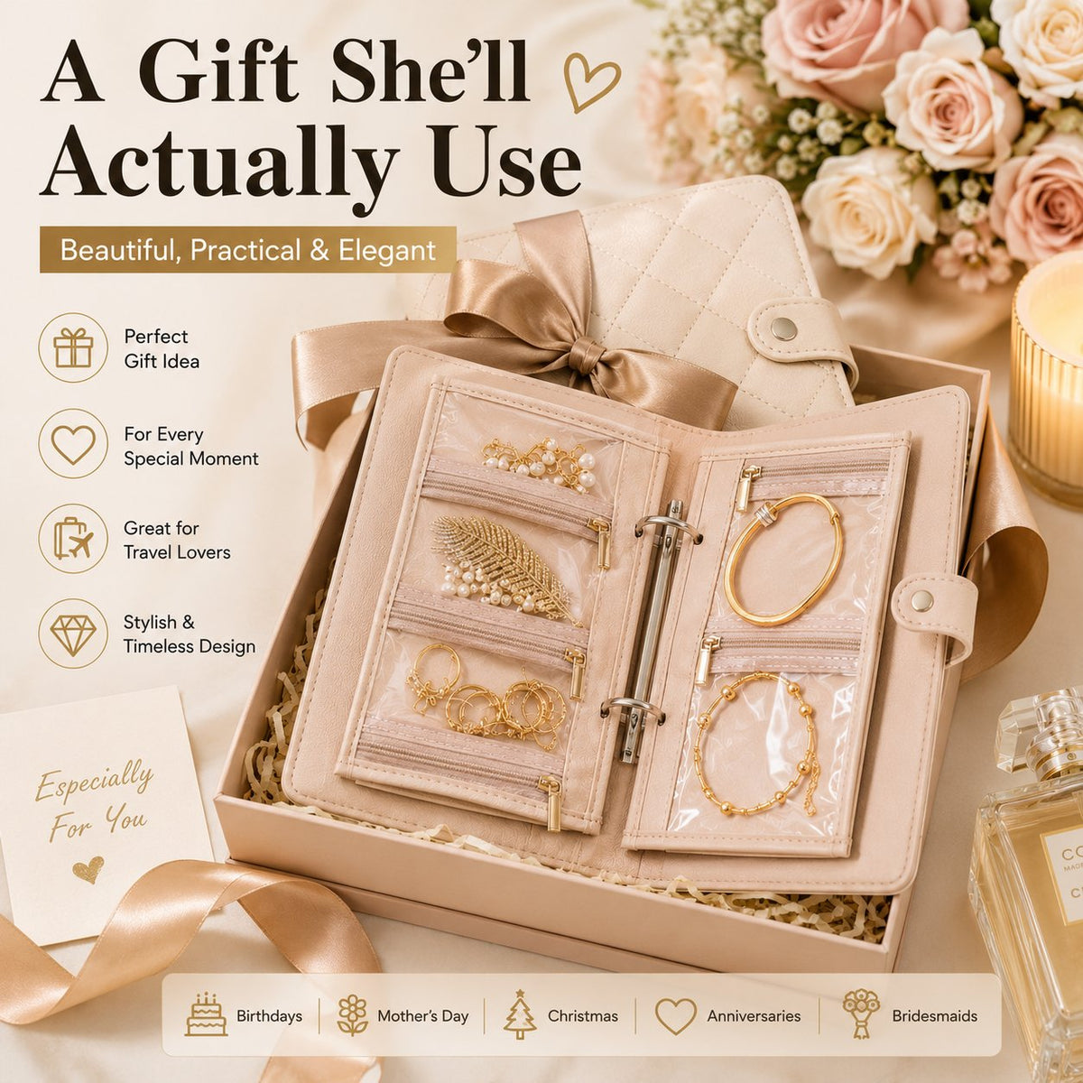 🔥HOT SALE🔥Travel Jewelry Notebook