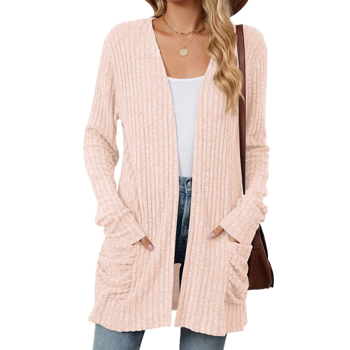 Cozy Autumn Ribbed Cardigan (Buy 2 Free Shipping)