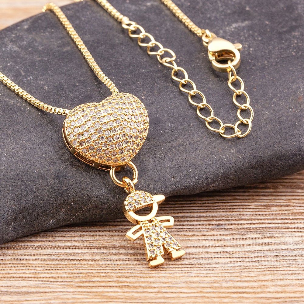 💖Love and my kids - Mother's Love Necklace🎁