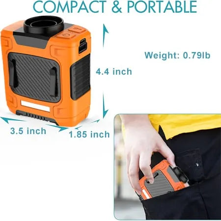 10000mAh Power Rechargeable Camping Fan for Outdoor