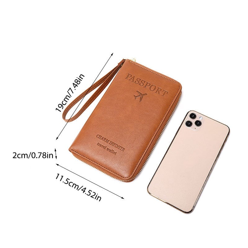 🎉Multi-Functional RFID Passport Wallet