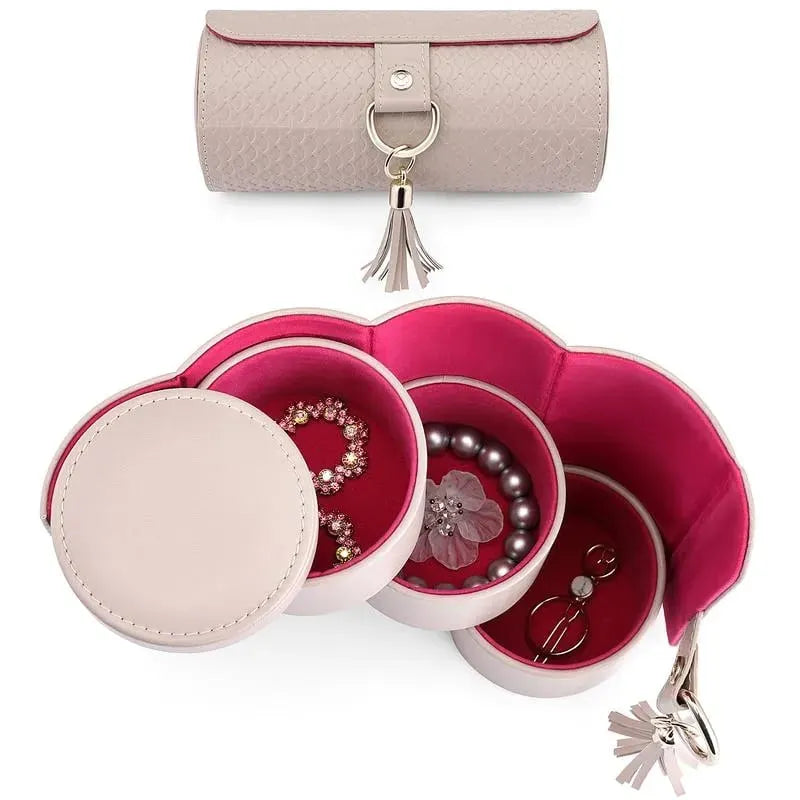 🔥 HOT SALE 🔥💎 Layered Travel Jewelry Case – Elegant Storage, Always Ready to Shine✈️