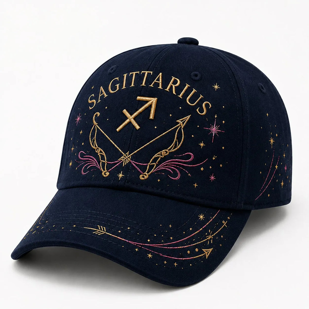 ♈♉♊12 Zodiac Signs Embroidered Cap Collection – Celestial Hats Made for Every Personality