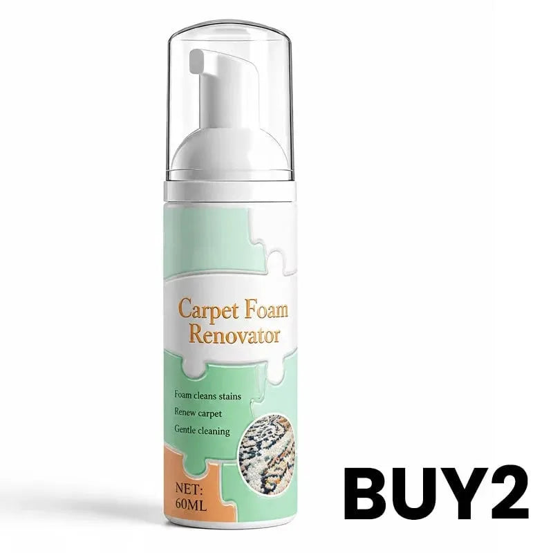 🔥HOT SALE🔥⏳ Limited Time Buy 2 Get 1 Free - 50% OFF! ✨Waterless Carpet Foam Stain Remover with Towel