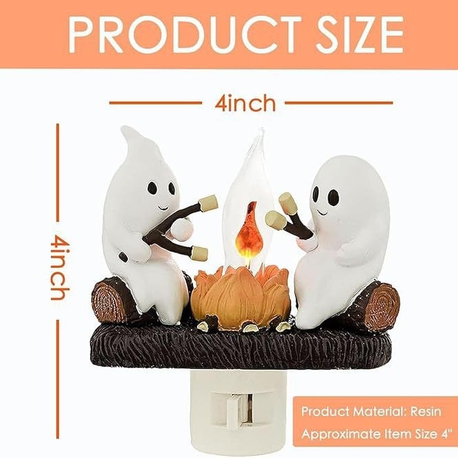 🔥🔥 Hot Selling Now & Ghost Campfire Flickering Nightlight✨🔥👻