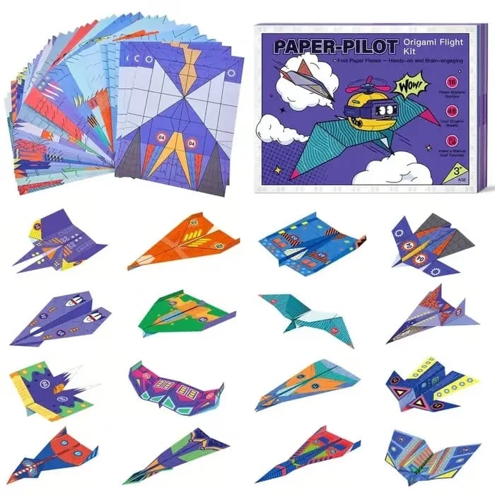 🎉✈️✨DIY Paper Airplane Book