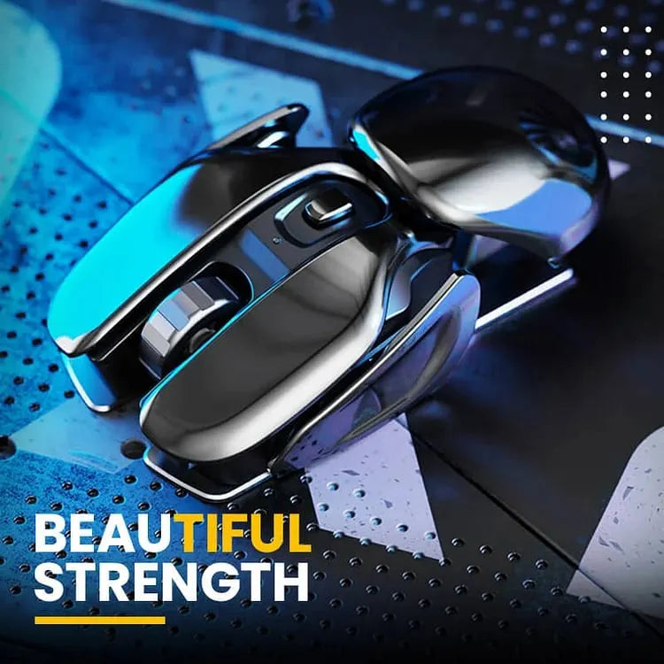 🔥LAST DAY 49% OFF🔥Wireless Ergonomics Metal Mouse