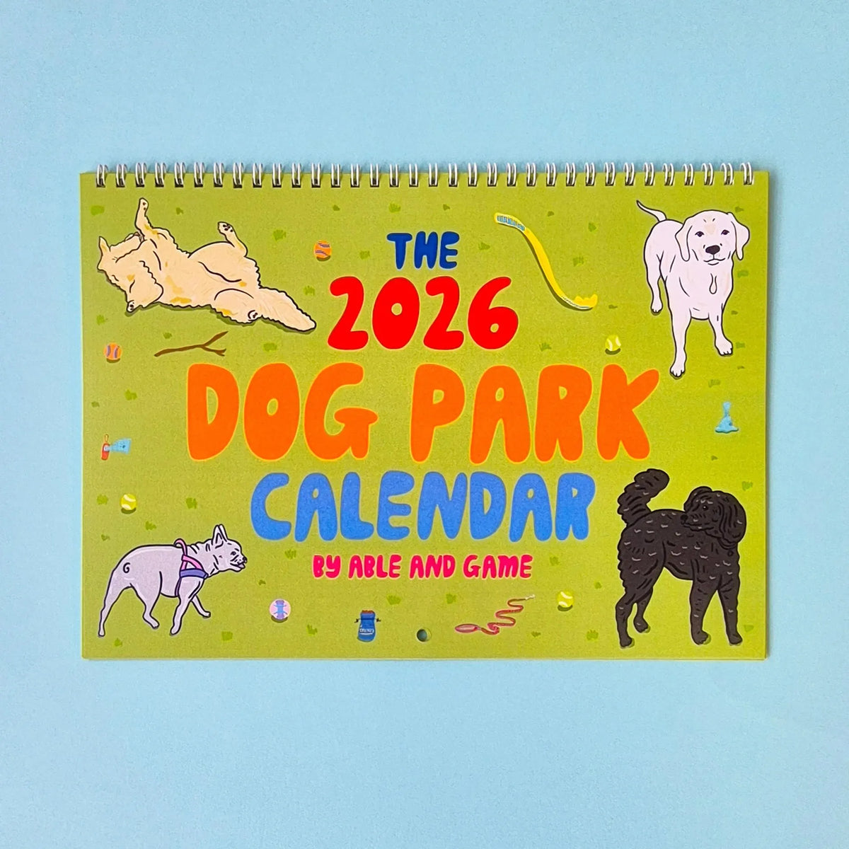 🔥Last Day 49% OFF - 🐶2026 Dog Park Calendar
