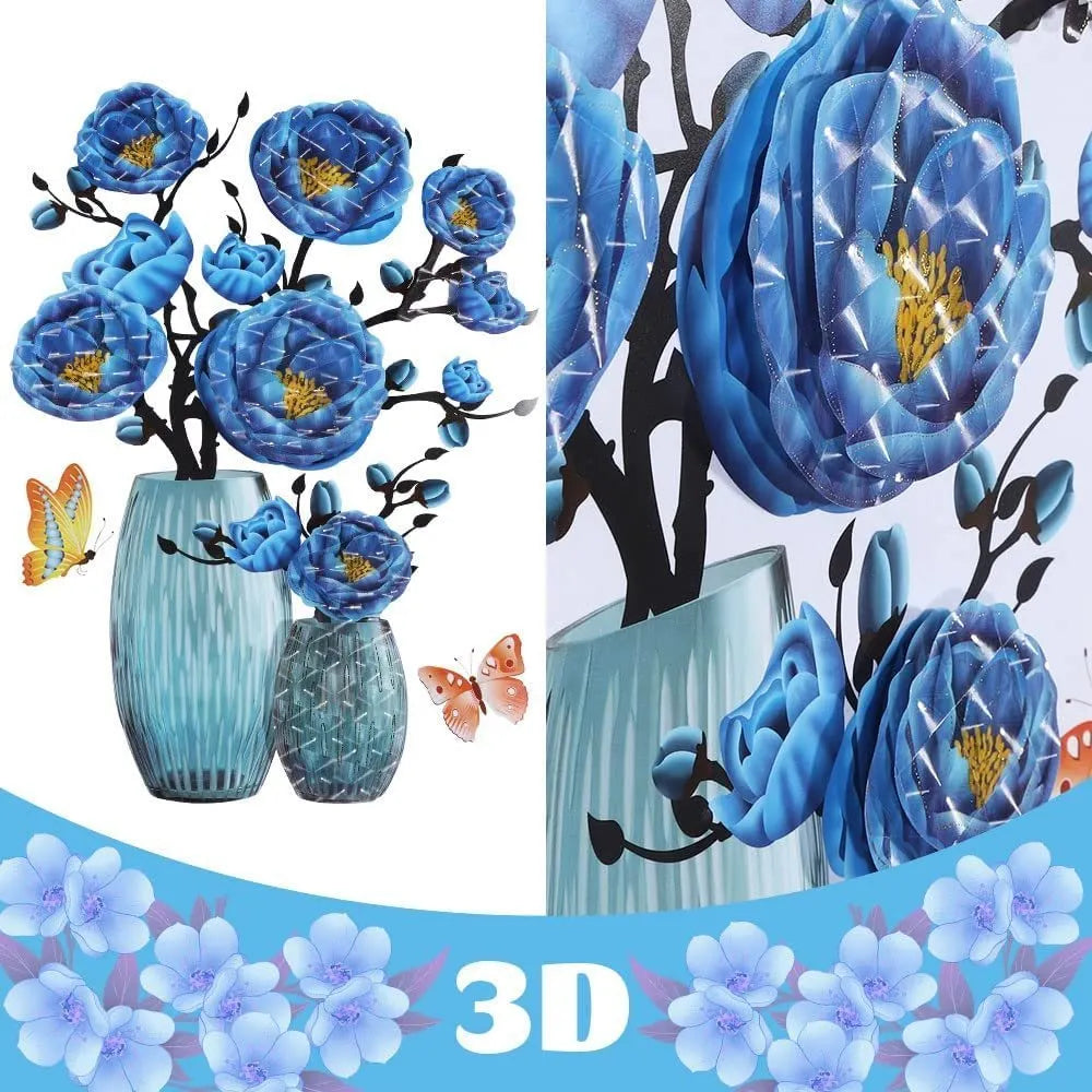 🔥LAST DAY 49% OFF🔥Best Gift For Holiday 3D Vase Sticker