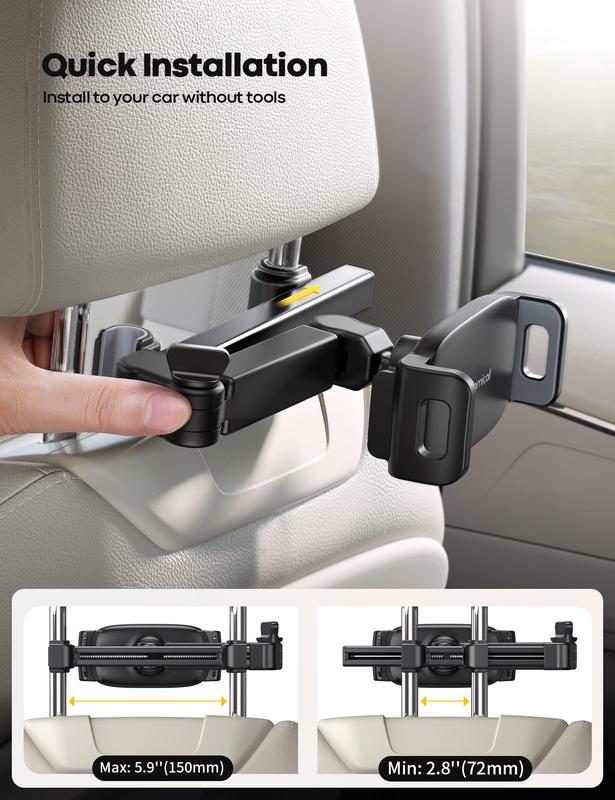 🔥Last Day 49% OFF -🚗Lamicall Fall Travel Essential – Car Headrest Tablet Holder