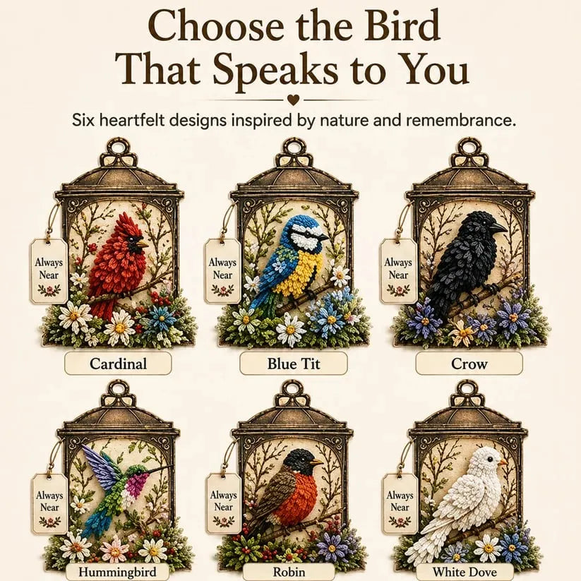 🔥HOT SALE🔥💥🏆49% OFF - 🕊️ Always Near 3D Fabric Poke Art Memory Lantern Kit