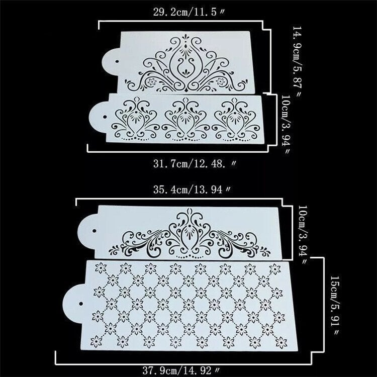 (Early Mother's Day Sale- SAVE 🔥48% OFF🔥) Cake Decoration Stencil