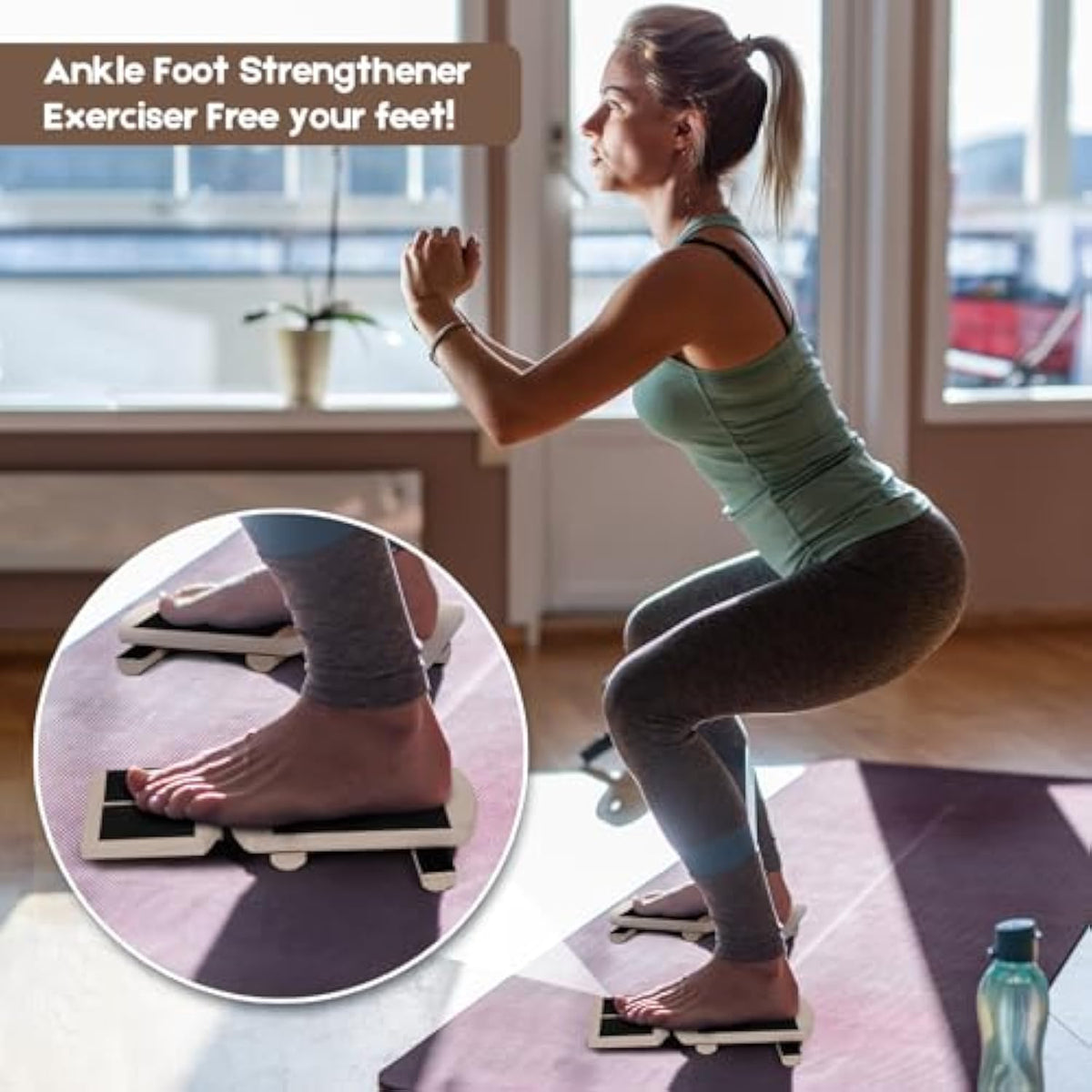 Ankle Balance Board-Plantar Fasciitis Relief