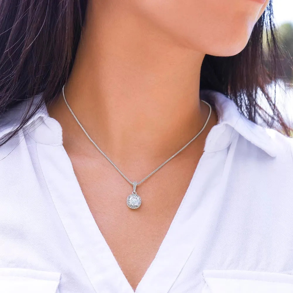🔥Valentine's Day SALE 49% OFF🔥With Real Rose Necklace - To My Baby