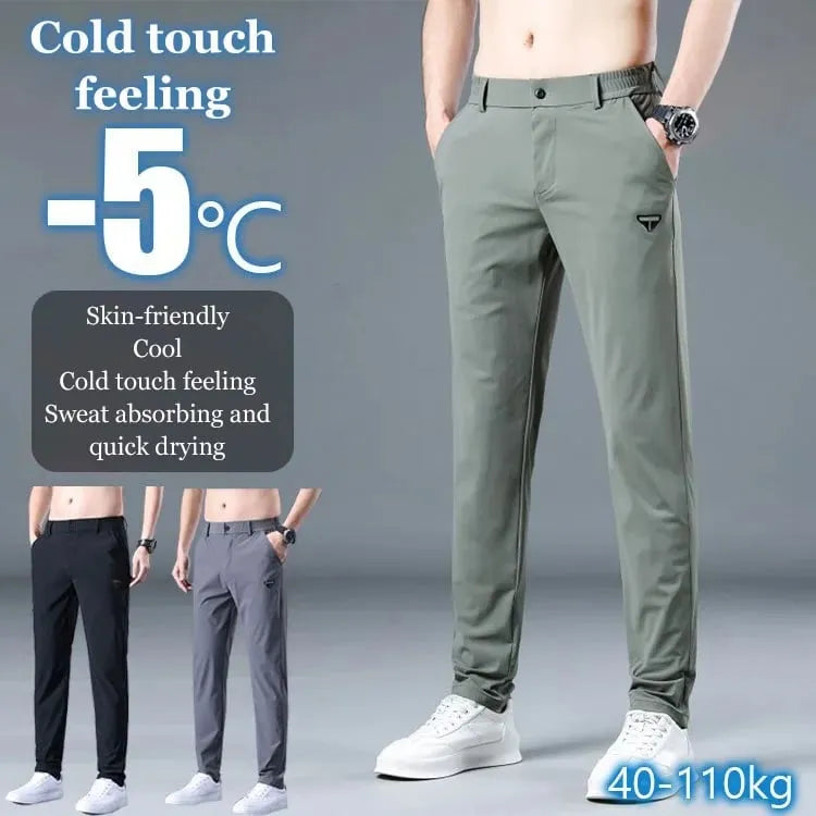 Men's Casual Elastic Straight-leg Pants (Buy 2 free shipping)