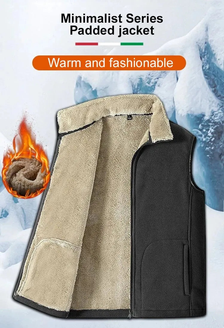 Men's Lambswool Vest (Buy 2 Free Shipping)