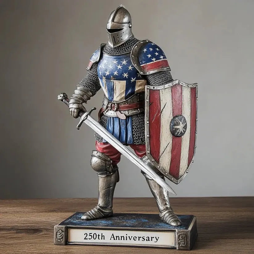 🔥Last 4 hours Sale: Save 49%- Limited Edition 250th Anniversary Armored Knight Statuary