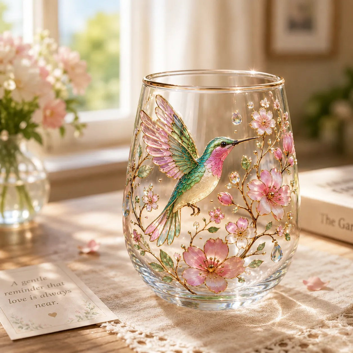 🎉🌸🌿  2026 Garden Morning Bliss Glass Tea Cup☀️☕