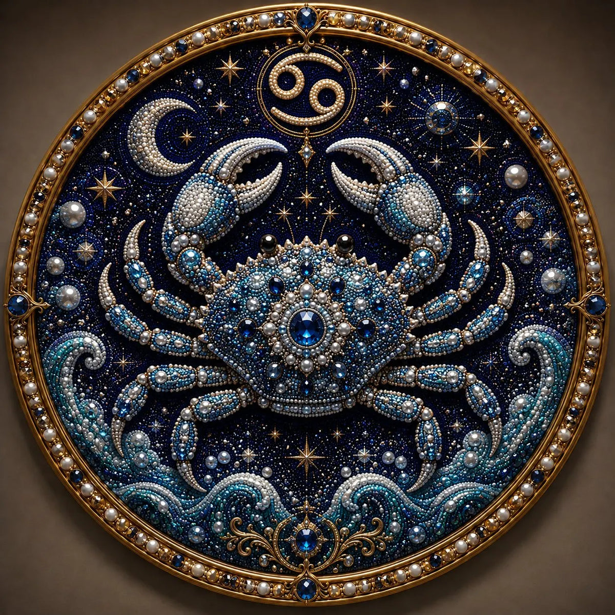 🔥 Last Day 49% OFF - 💎 12 Zodiac Signs Pearl Art Kit ♈🌙 (📦Buy 2 Free Shipping)