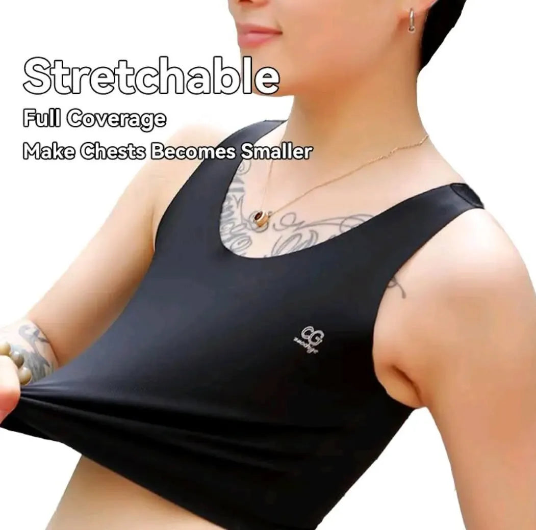 No Trace Sport Pullover Traceless Pullover Chest Binder