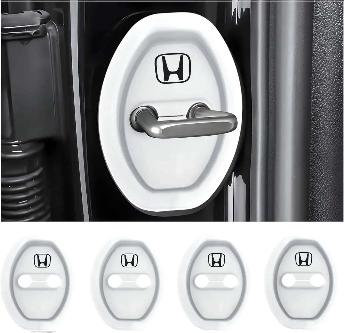 Eptchn Universal Silicone Car Door Covers Protector (4 PACK)