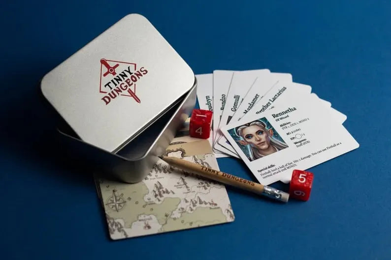 Minimalist Pocket RPG in a Tin Box