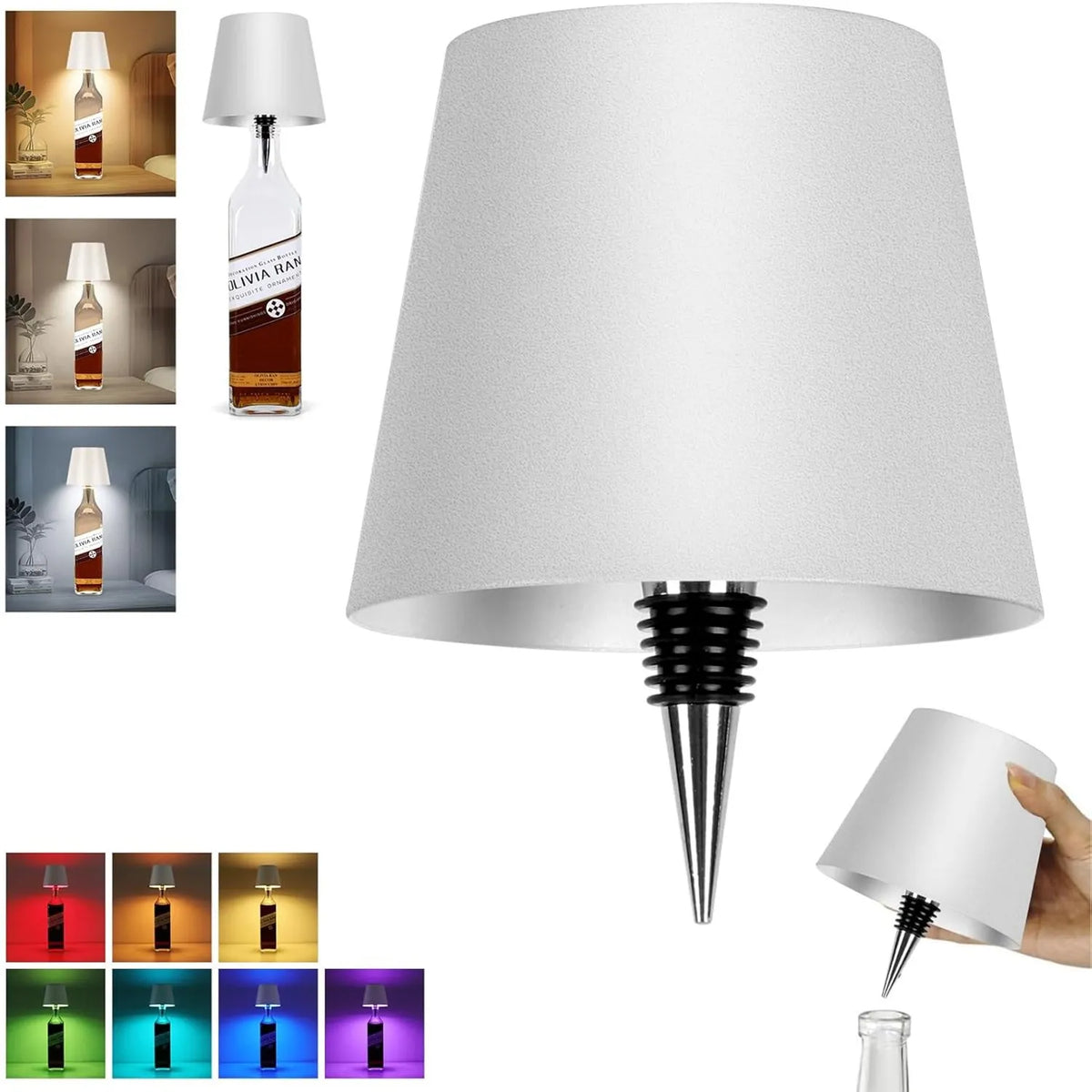 Wireless Bottle Lamp