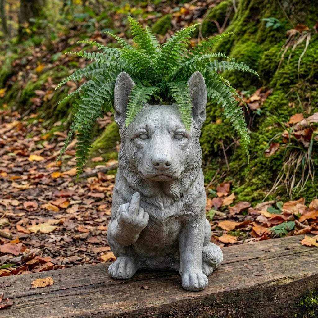 Funny French Bulldog Planter – Your Plants Just Got Attitude 🌿🐶