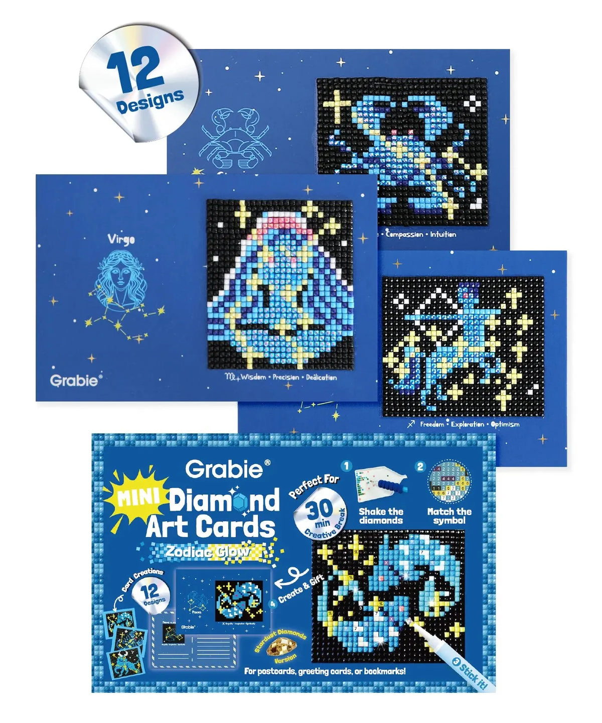 Mini Diamond Art Cards – Create Sparkling Mini Masterpieces in 30 Minutes