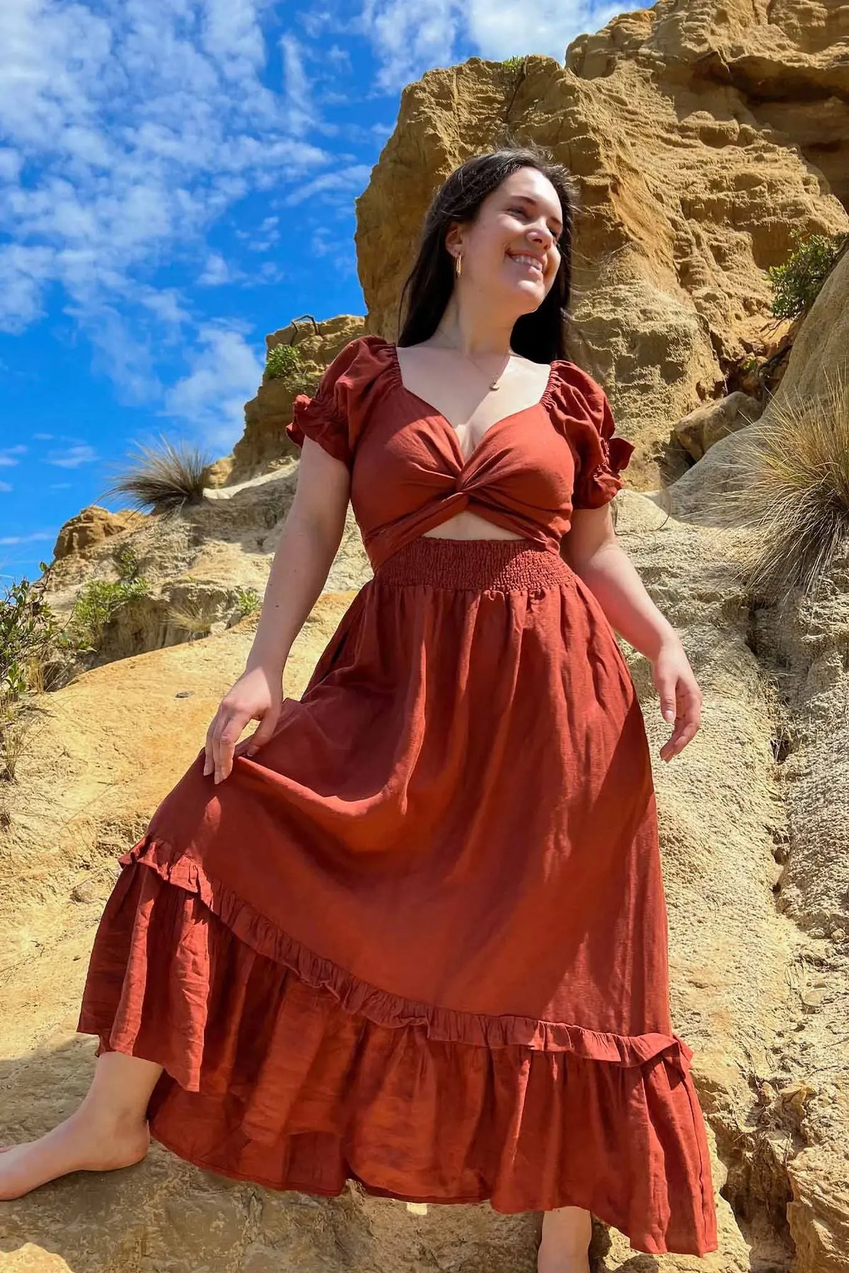 Last Day 48% OFF🔥Marianne Ruffled Multi-wear Dress