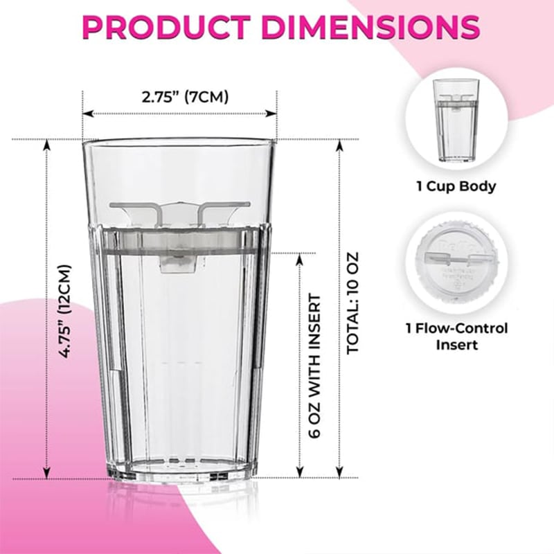 🎉🍼 360-Rim Training Cup – Safe & Pediatrician-Recommended-Montessori Weaning Training for Toddlers Learning to Drink