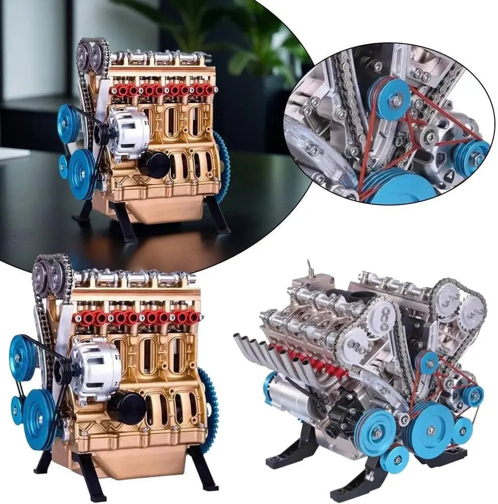🔥HOT SALE🔥The Ultimate Desktop Masterpiece: Miniature V8 Small-Block Static Model Kit