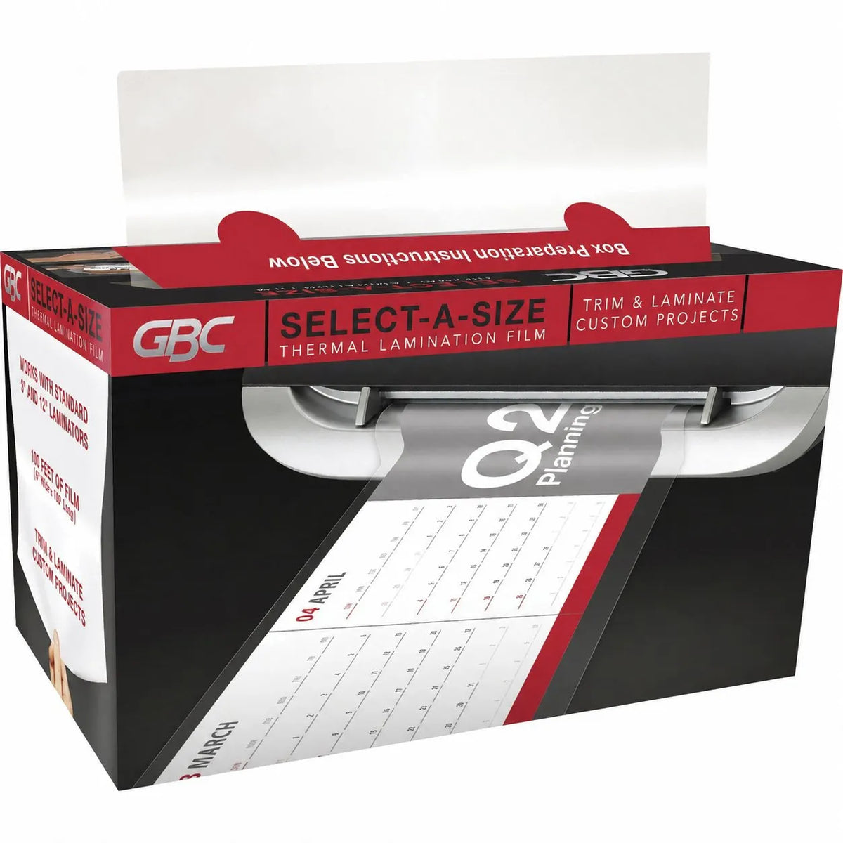 🎉🔥 Select-A-SizeTM Custom Thermal Lamination Roll with Built-in Trimmer (3 Mil, 40 FT)
