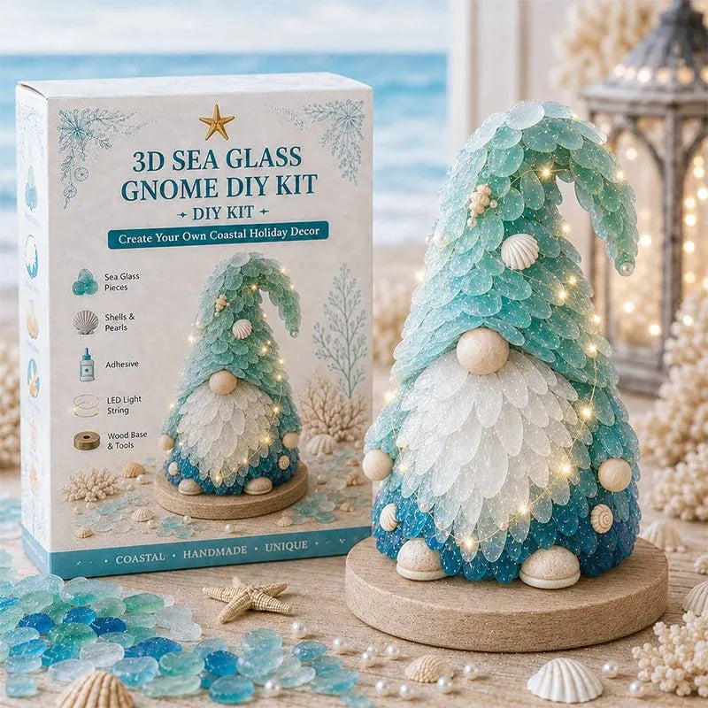 🎉 -DIY 3D Sea Glass Art Kit🌊✨