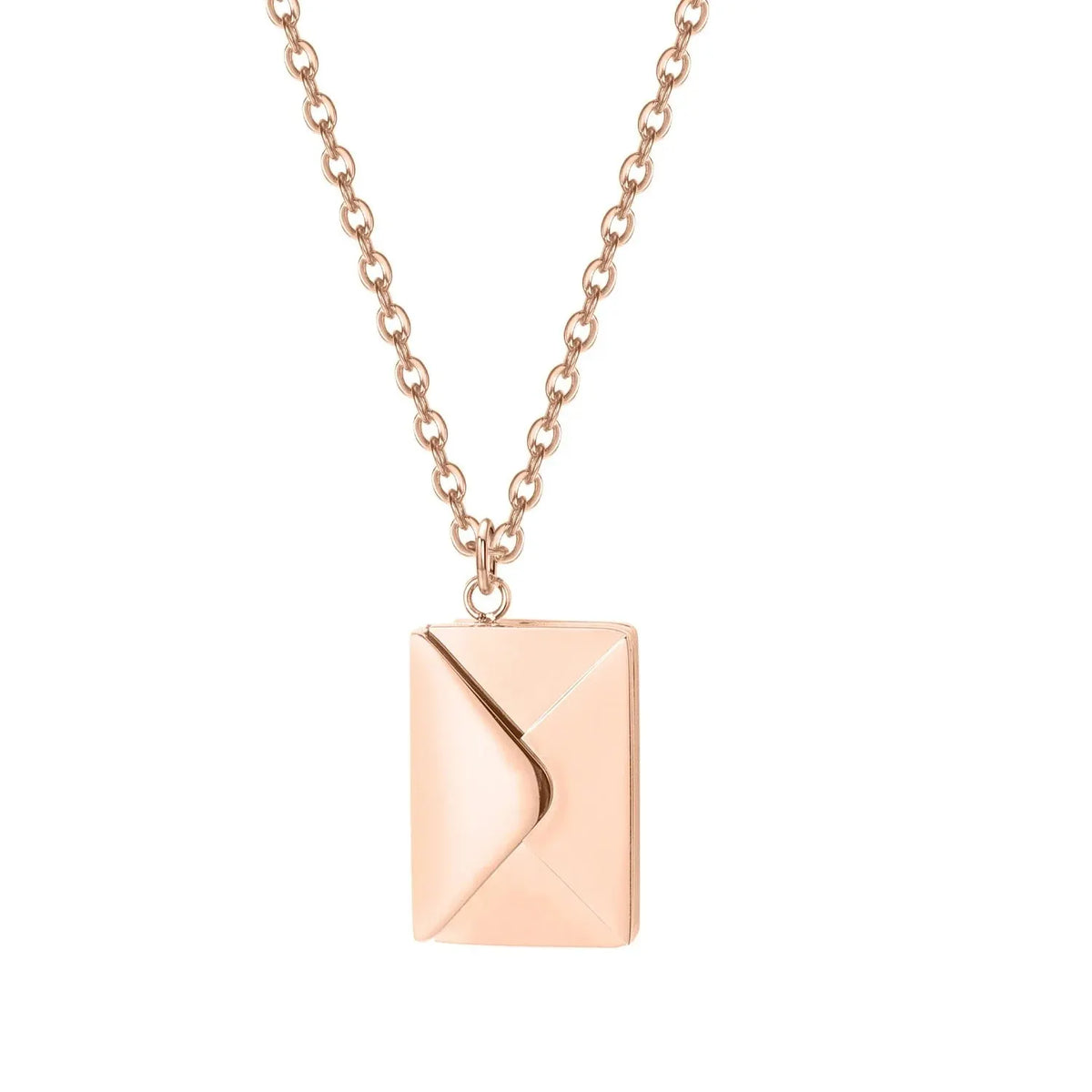 Unique Gift-Custom Love Photo Letter Envelope Necklace