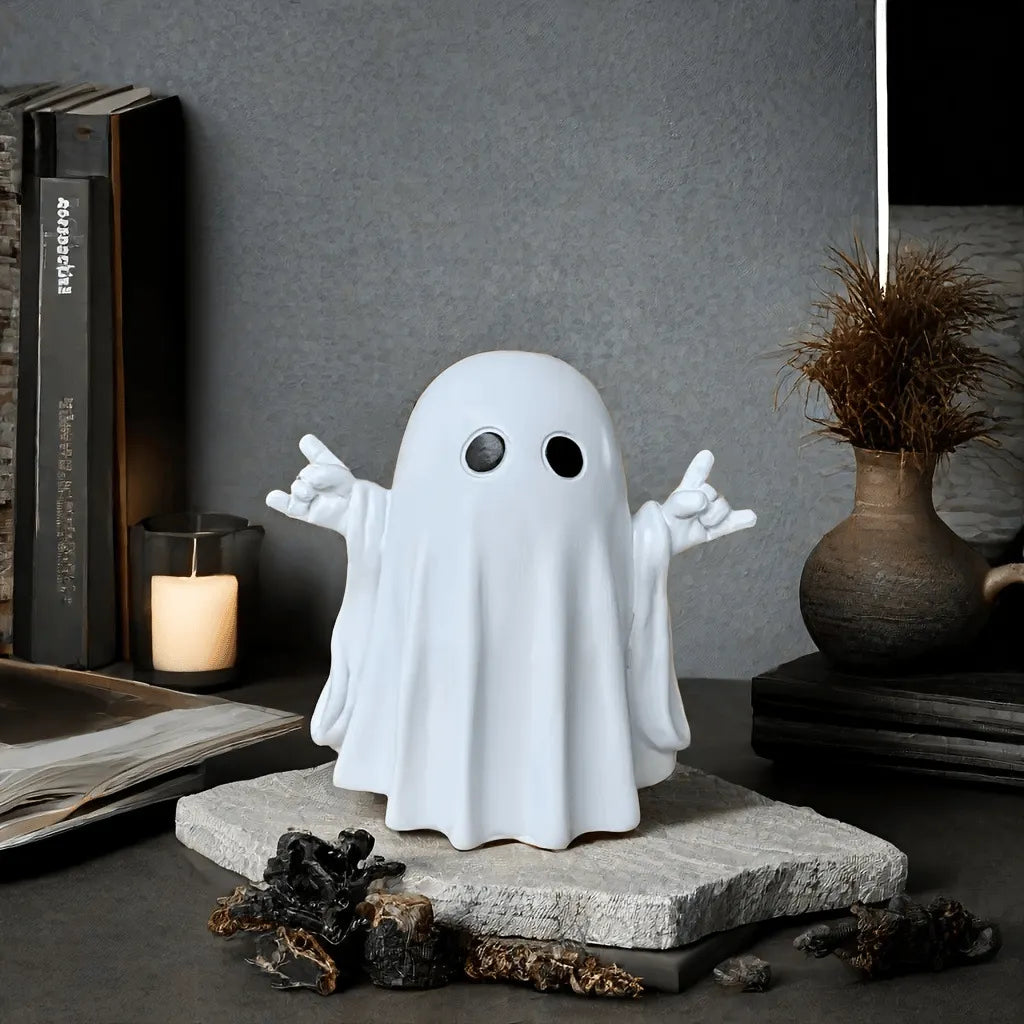 👻 Purely Handmade Cute Ghost Statue🎉