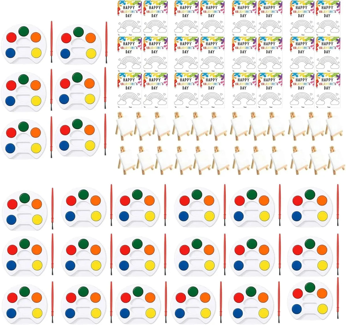 🎉Mini Watercolor Paint Sets For Valentines Day Gifts