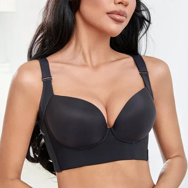 ⏰NEW YEAR SALE 50% - Comfortable Back Smoothing Deep Cup Bra