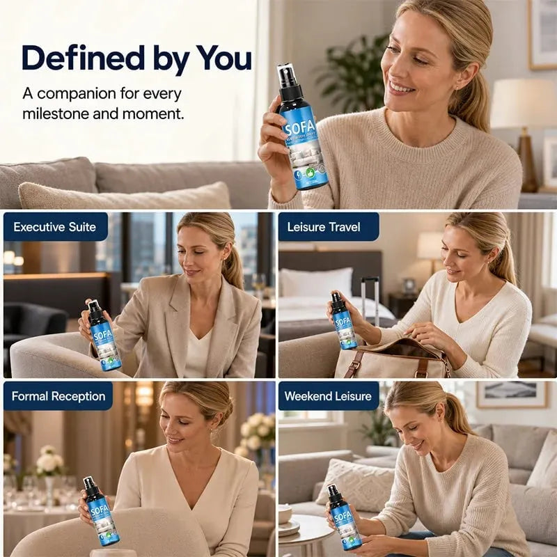 🔥HOT SALE🔥🛋️✨No‐Rinse Fabric Cleaner Spray – Just spray & wipe – no water, no rinsing. Perfect for sofas, carpets & upholstery – fresh in minutes! 🧼💨