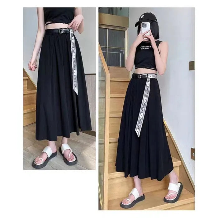 A-line Waistband Skirt Pants (Buy 2 free shipping)