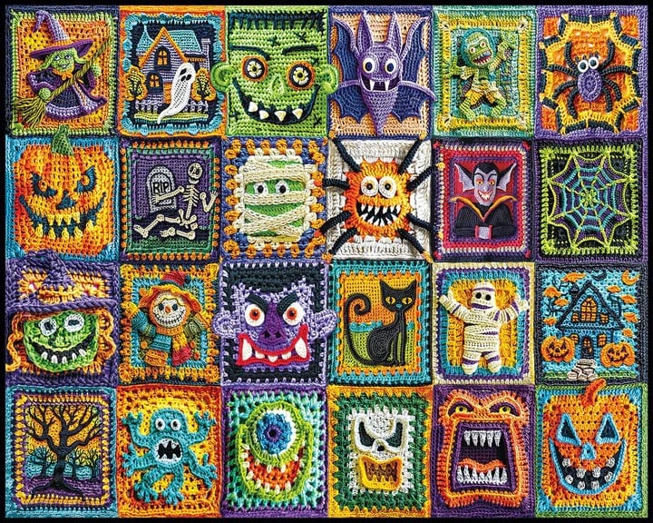 🔥Early Halloween Sale 50% OFF - Halloween Crochet Puzzle