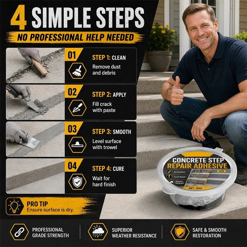 🔥HOT SALE🔥Concrete Step Repair Adhesive