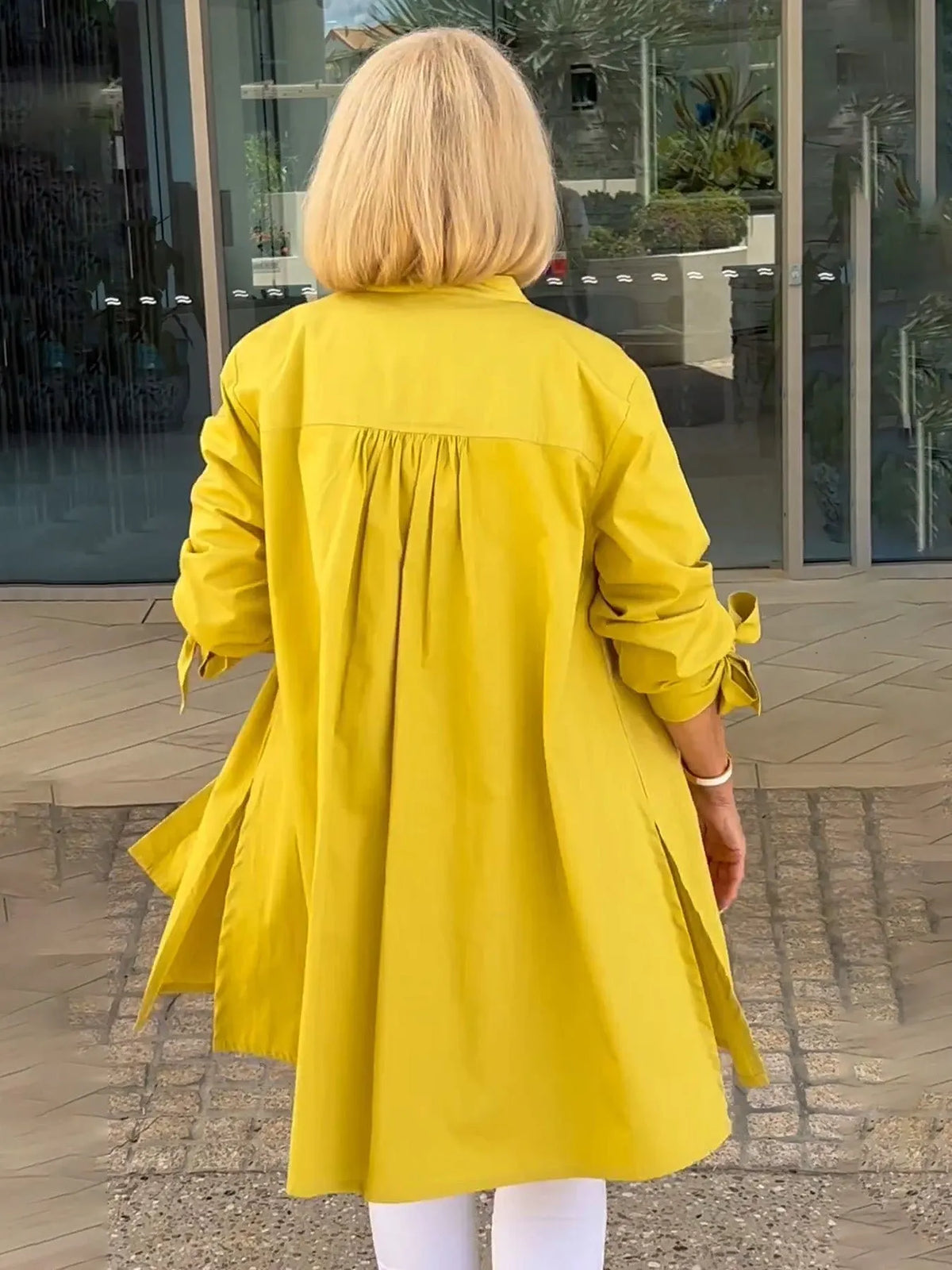 💥NEW ARRIVALS💥Solid Color Long  Shirt Jackets FOR Women