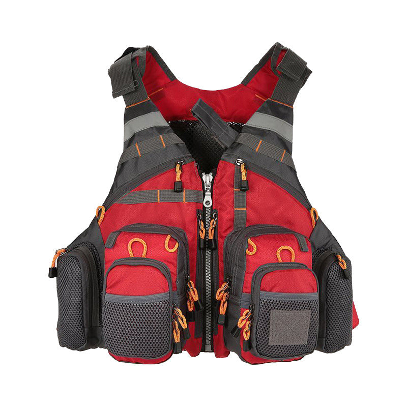 Multi-Functional Life Vest for Fishing