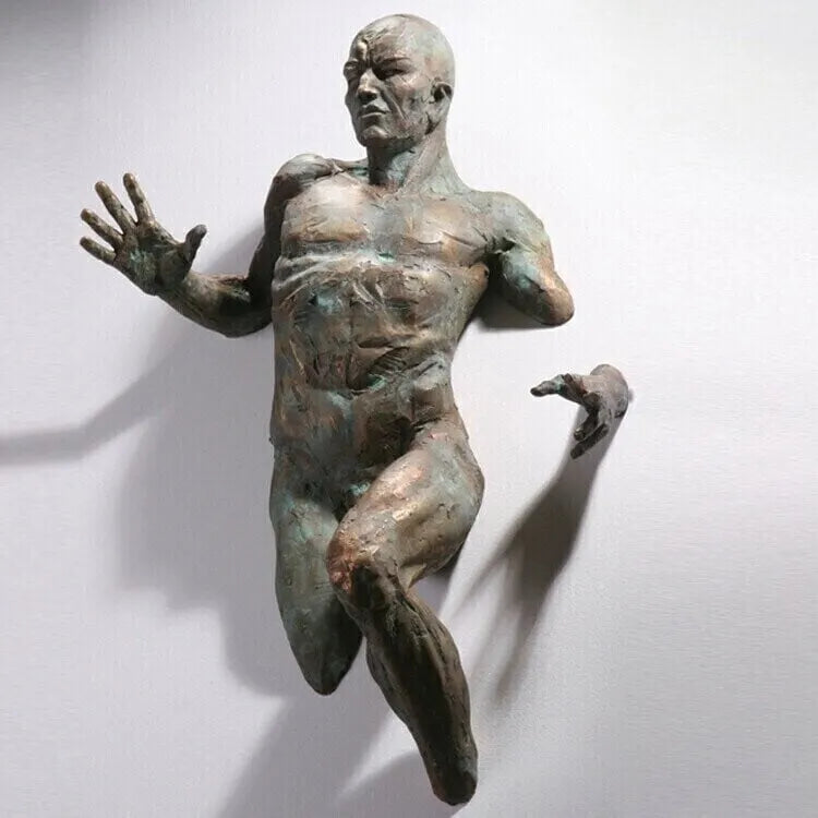 🔥Last 4 hours Sale: Save $20 -🔥Art Wall Decor Human Body Sculpture