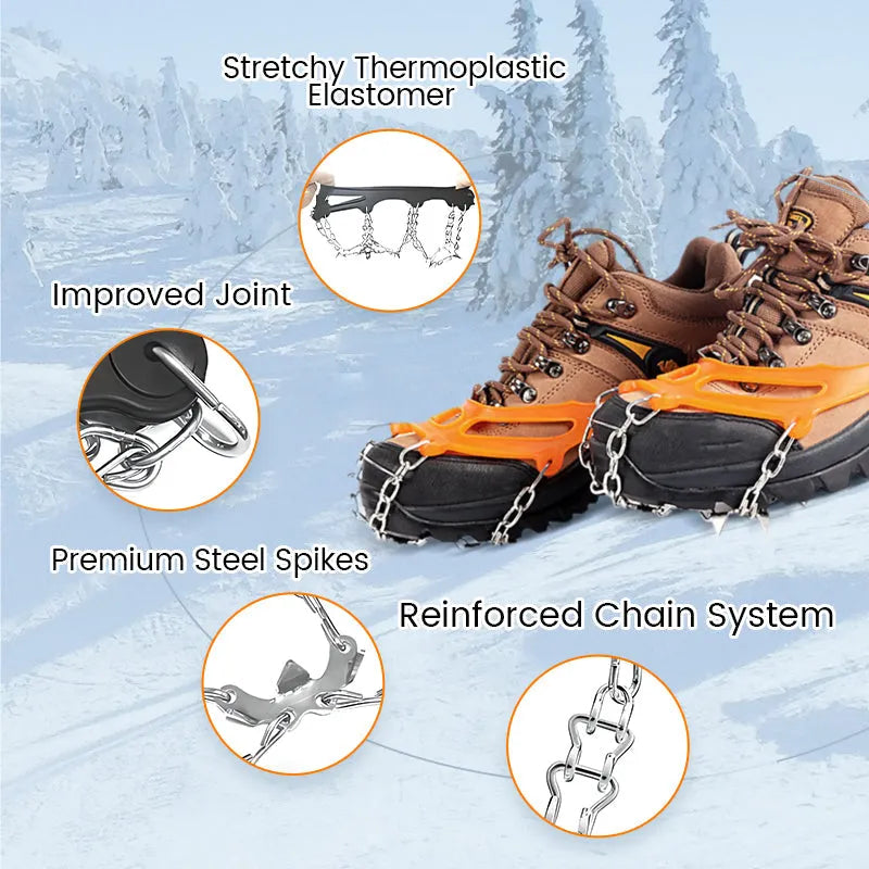 ❄️Hot Sale 49% OFF🔥Anti-Slip Crampons for Outdoor Shoes & Boots❄️