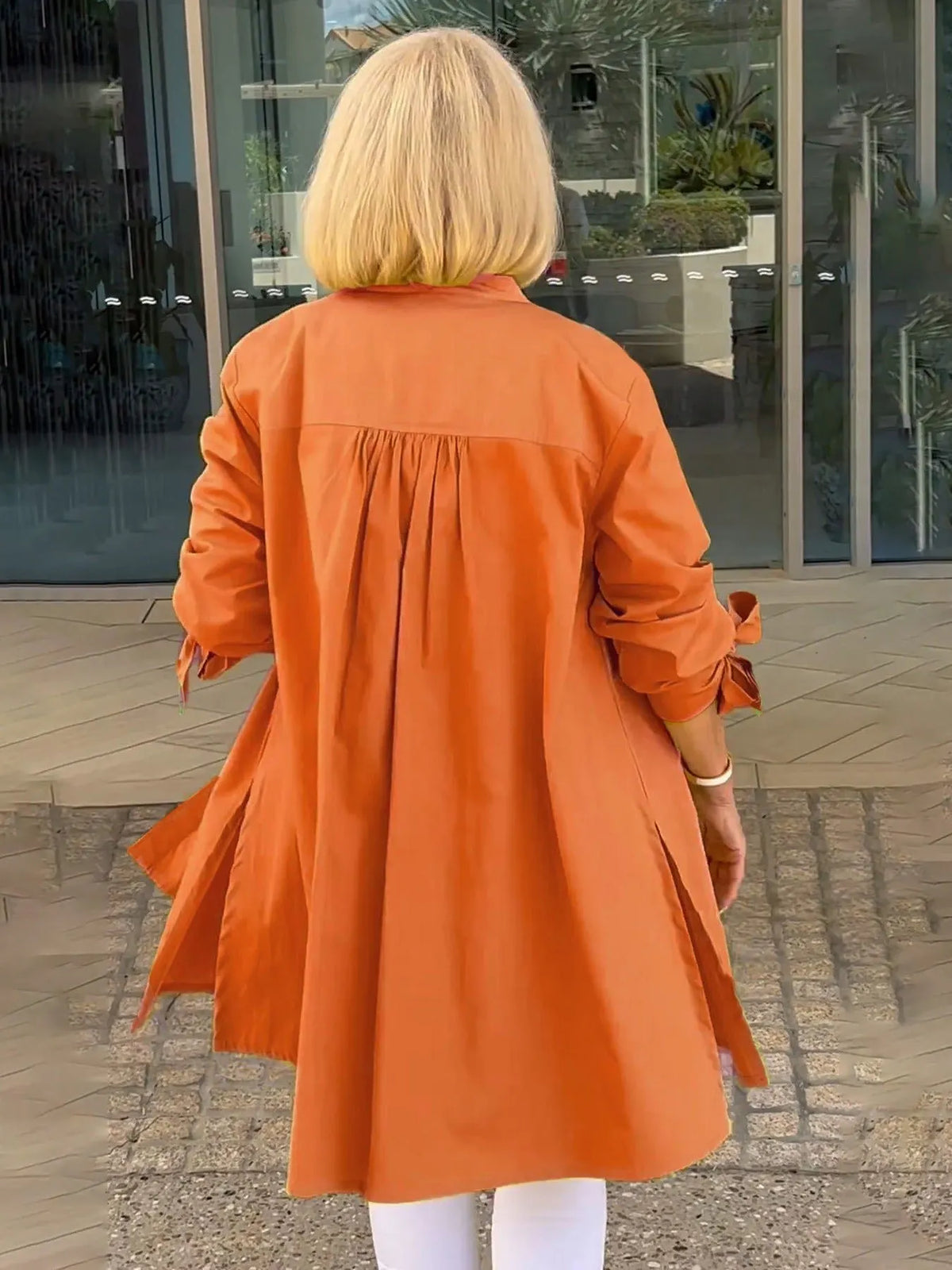 💥NEW ARRIVALS💥Solid Color Long  Shirt Jackets FOR Women